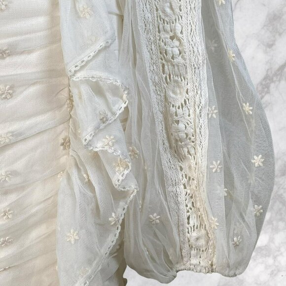 Tularosa Topaz Dress - Ivory - Picture 12 of 12